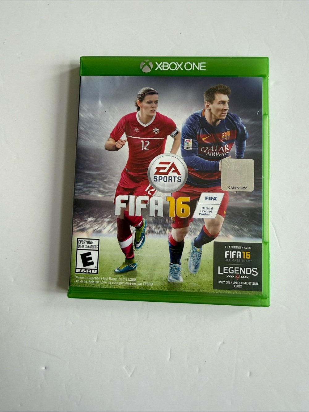 EA Sports FIFA 16 (Xbox One) Green Case